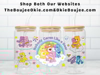 Nobody Cares Like A Bear Double Sided Uv Dtf Cup Wrap NRB