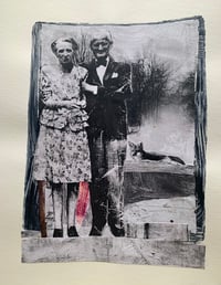 Image 1 of Ancestors mixed media original art on paper 