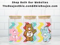 Swear Bears Double Sided Uv Dtf Cup Wrap NRB