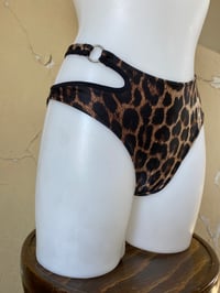 Image 10 of Bikini Brazilen Ring Leo/Zebra/Black