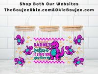 Barney The Purple Dino Lied  Uv Dtf Cup Wrap NRB