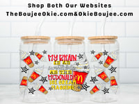 McDonald's Ice Cream Machine Uv Dtf Cup Wrap W0895