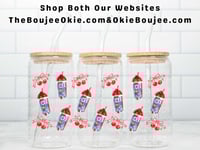 Cherry Icee Uv Dtf Cup Wrap W0896
