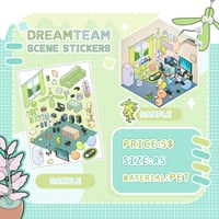 [In-stock] DreamTeam Fan-made Scene Stickers