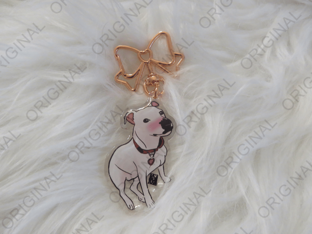 Image of Cute Dog Keychain