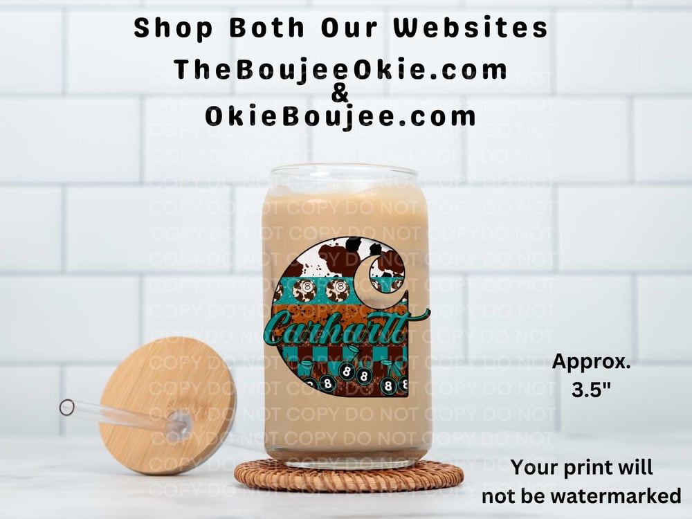 Image of Carhartt Uv Dtf Decal       T8-12