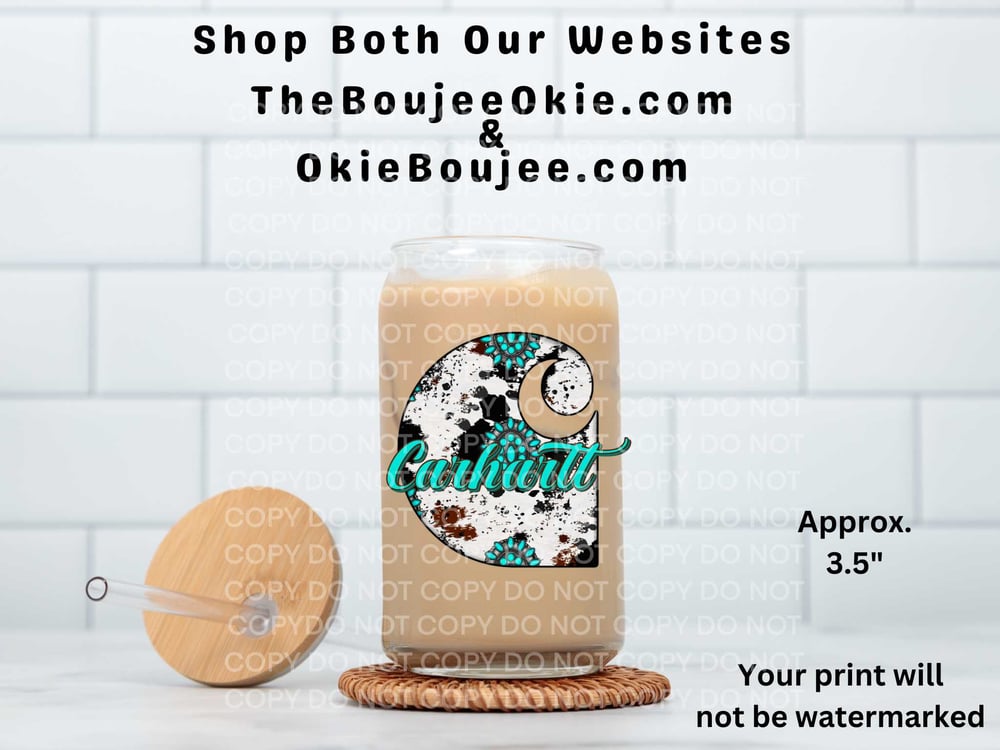 Image of Carhartt Uv Dtf Decal T8-29