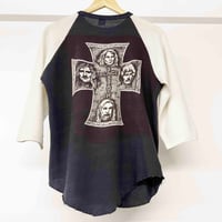 Image 4 of Black Sabbath 'Heaven & Hell' Raglan 1980 M