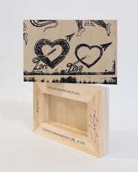 Image 3 of Nick Sethi  - "Lots and Lots and Lots of Love" Screenprint
