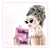 ART PRINT: PINK DOLL