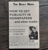How to Get Publicity in Newspapers…and Other Media, by Arnold Furst - SIGNED
