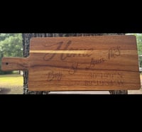 Image 1 of Acacia Wood Serving/Cutting Board - Customized