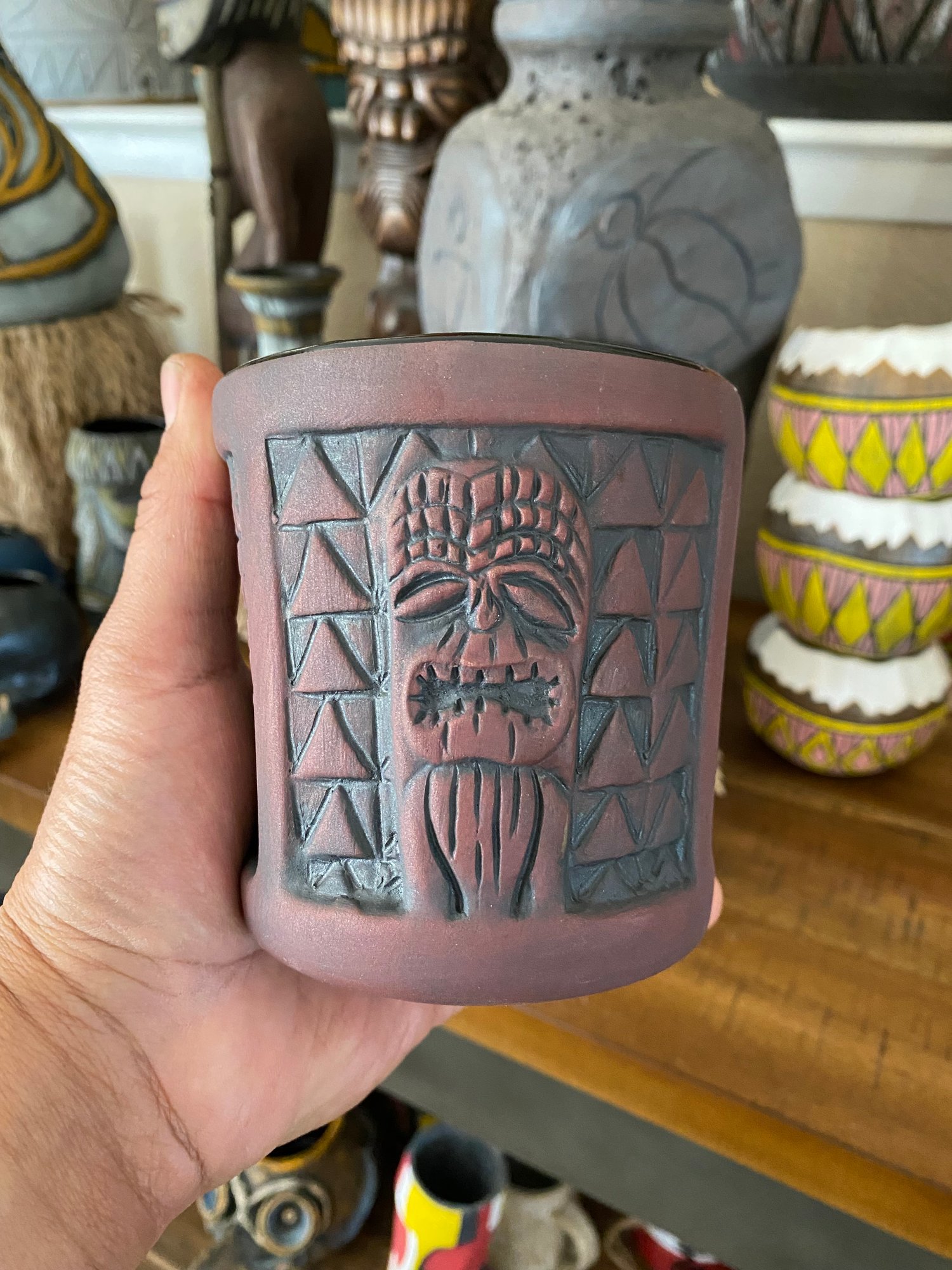 Image of Red Place of Refuge Bucket Mug - US Shipping Included