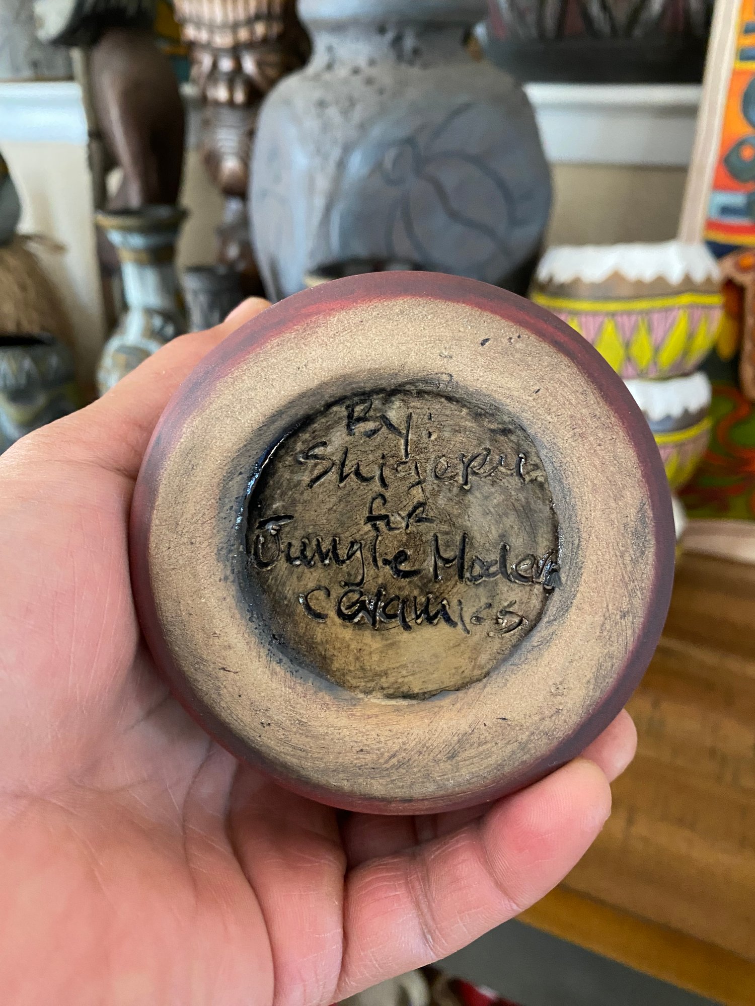 Image of Red Place of Refuge Bucket Mug - US Shipping Included