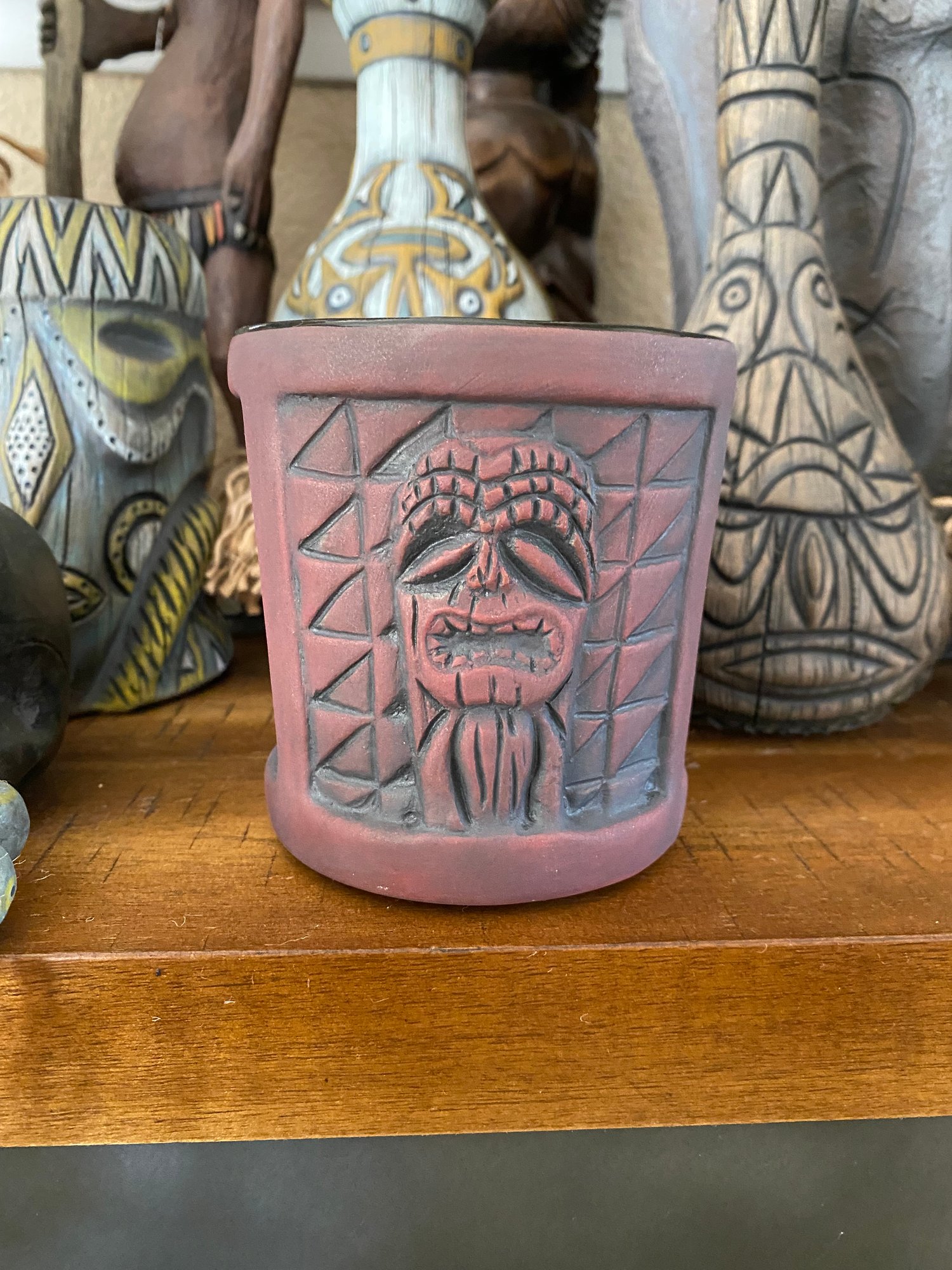 Image of Red Place of Refuge Bucket Mug - US Shipping Included