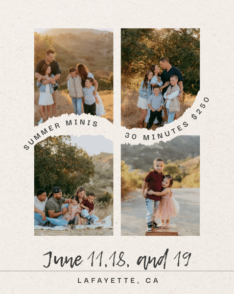 Image of Outdoor Family Mini shoot