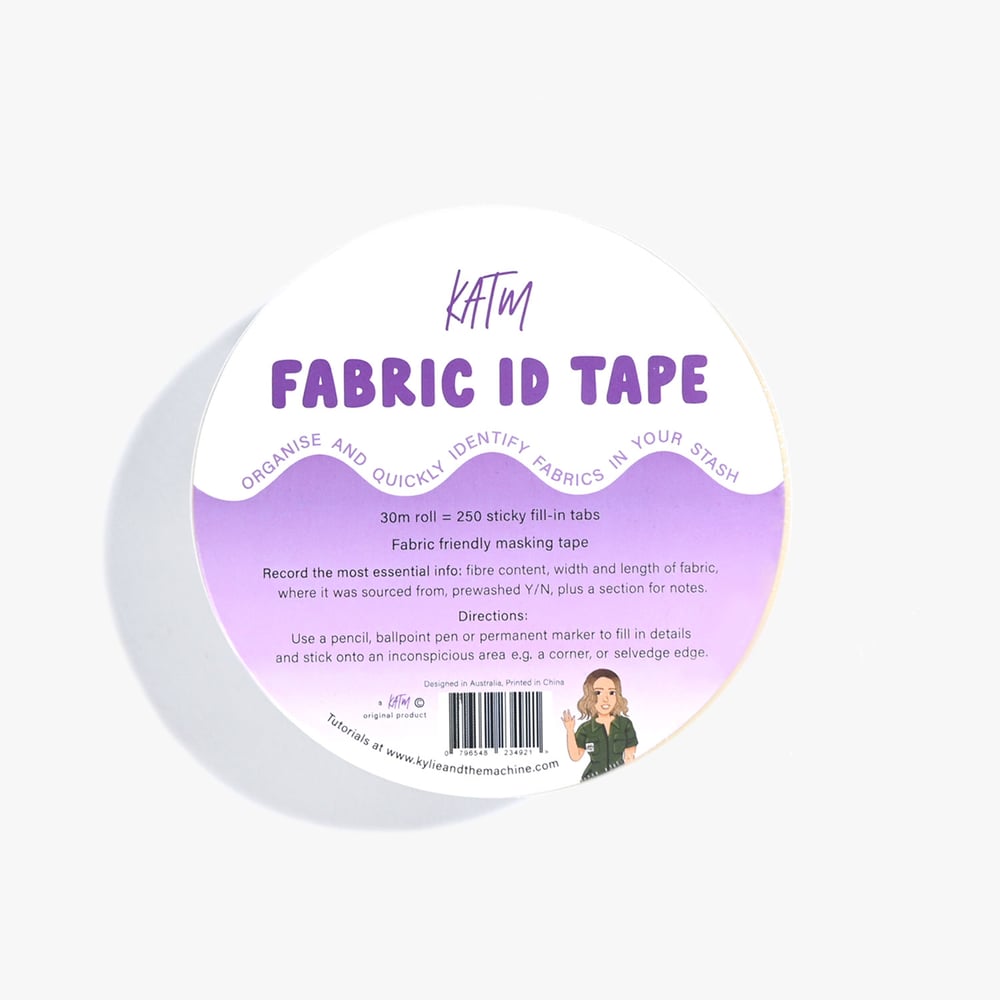 Image of "NEW" KATM Fabric ID Tape by Kylie and the Machine