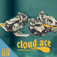 Image 1 of  SECTOR AL-IX - CDN Biker - Cloud Ace reinforcement pack