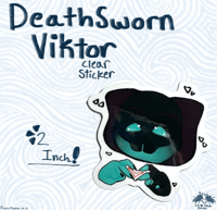 Kitty Death-Sworn Viktor Sticker