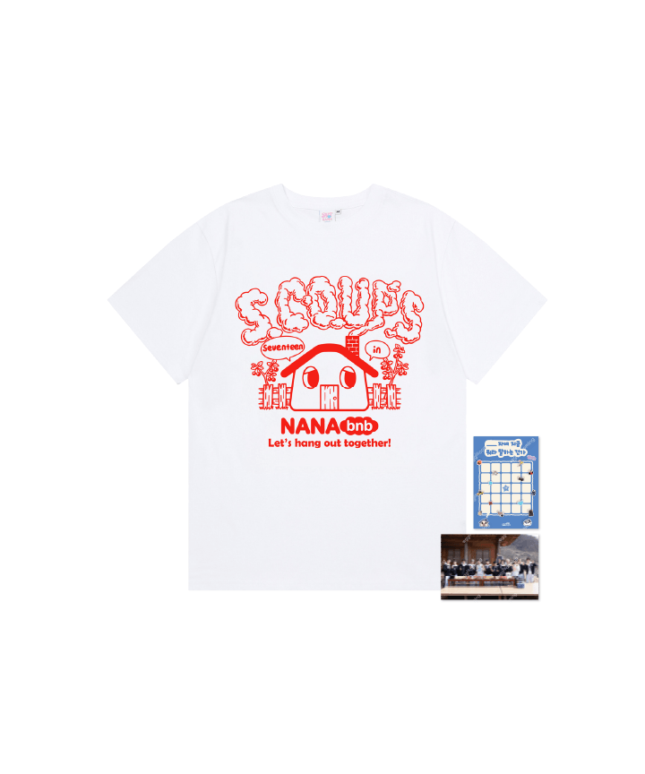 Image of [PRE-ORDER] Seventeen ‘NANA bnb’ T-Shirt (S.COUPS)