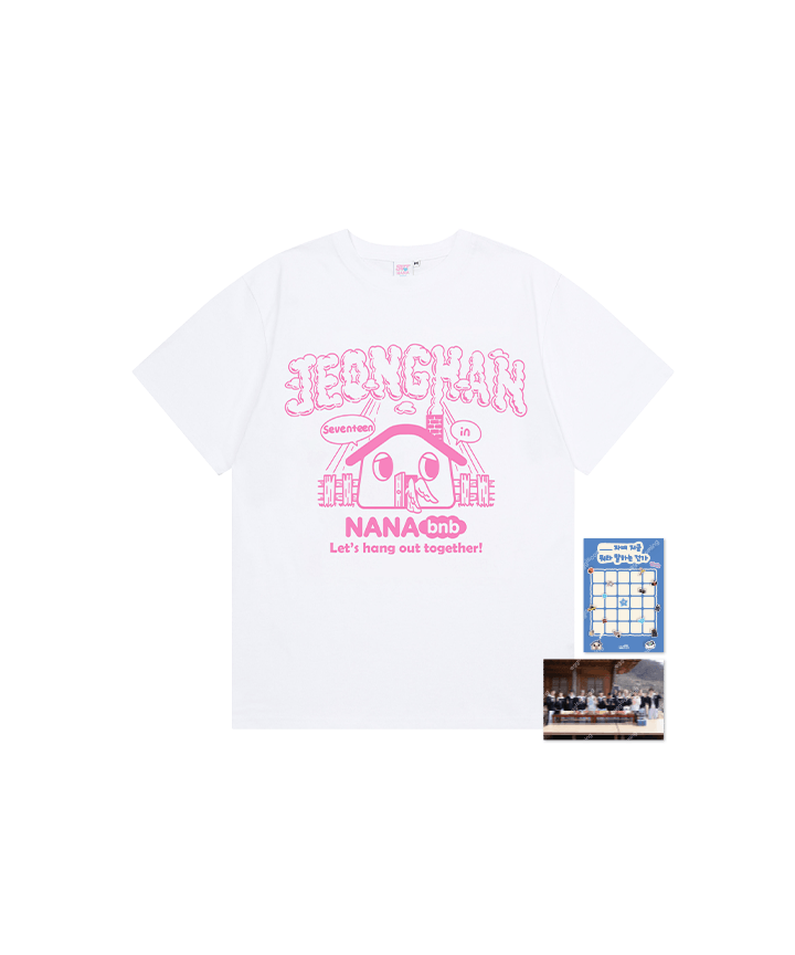 Image of [PRE-ORDER] Seventeen ‘NANA bnb’ T-Shirt (Jeonghan)