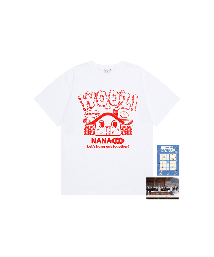 Image of [PRE-ORDER] Seventeen ‘NANA bnb’ T-Shirt (Woozi)