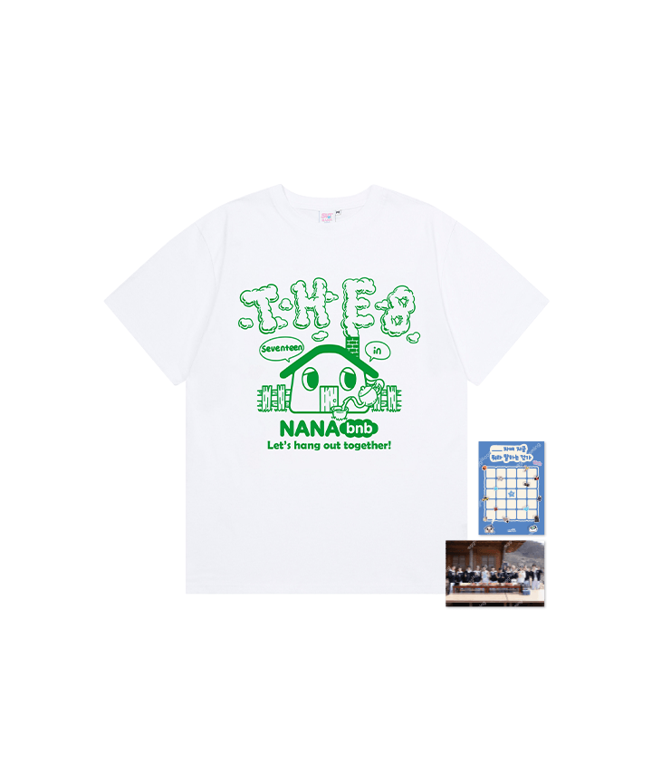 Image of [PRE-ORDER] Seventeen ‘NANA bnb’ T-Shirt (THE 8)