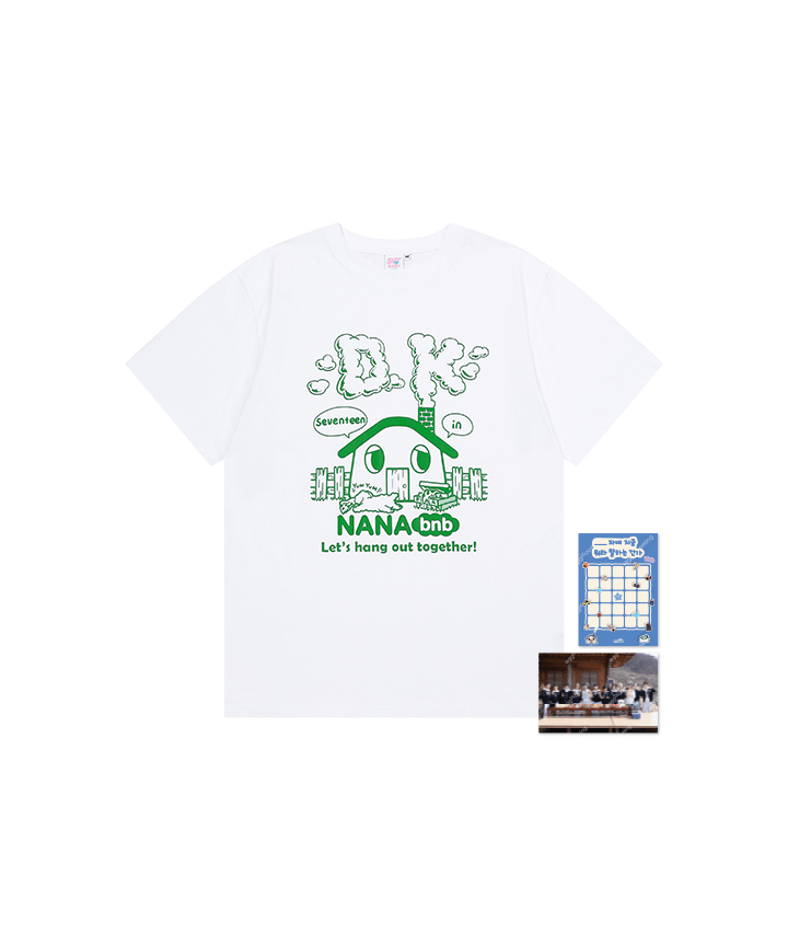 Image of [PRE-ORDER] Seventeen ‘NANA bnb’ T-Shirt (DK)