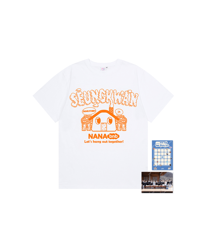 Image of [PRE-ORDER] Seventeen ‘NANA bnb’ T-Shirt (Seungkwan)