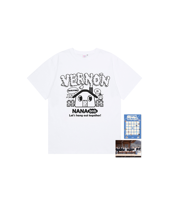 Image of [PRE-ORDER] Seventeen ‘NANA bnb’ T-Shirt (Vernon)