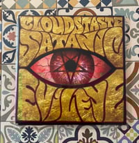Image 2 of CLOUDS TASTE SATANIC "EVIL EYE" #ISR MULTI-COLOUR SPLATTER VINYL EDITION