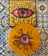 Image 4 of CLOUDS TASTE SATANIC "EVIL EYE" #ISR MULTI-COLOUR SPLATTER VINYL EDITION
