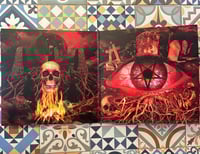 Image 5 of CLOUDS TASTE SATANIC "EVIL EYE" #ISR MULTI-COLOUR SPLATTER VINYL EDITION