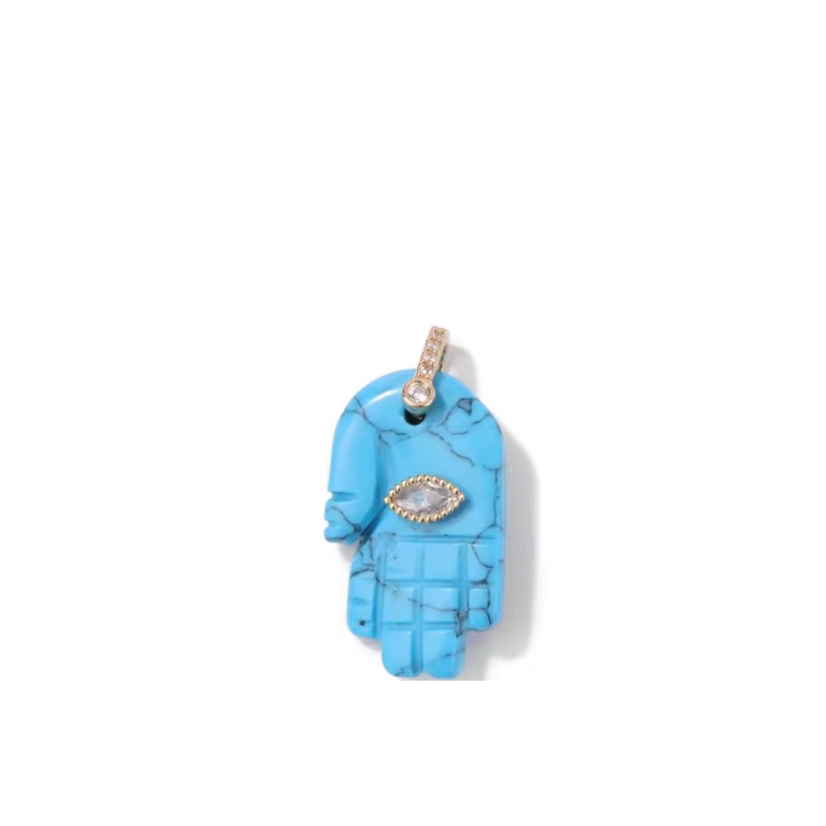 Image of Hamsa Hand & Evil Eye Pendants & Necklace