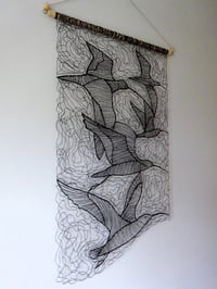 Image 2 of Flying Curlews Wall Hanging