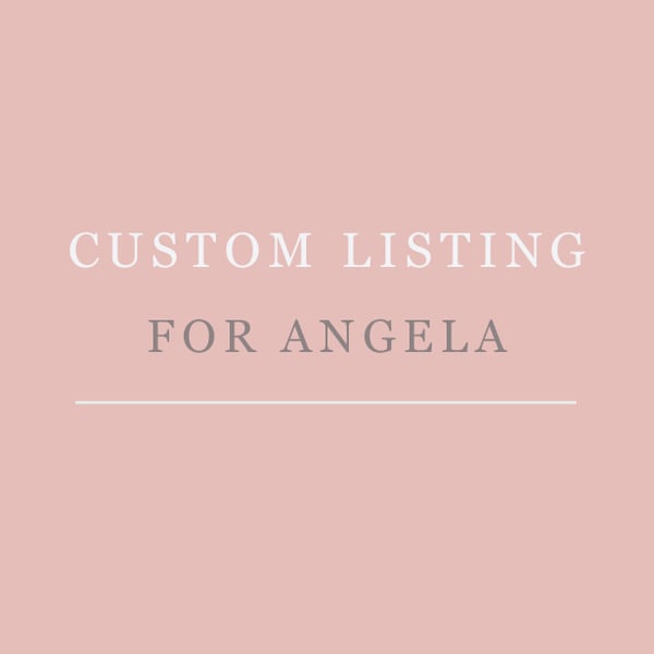Image of Reserved listing for Angela