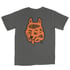 Cherin's Wolf Printed Garment-Dyed Shirt Image 4