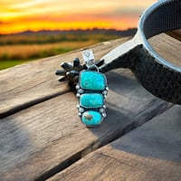 Image 2 of 3 Stone Bamboo Mountain Pendant
