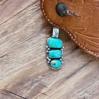 Image 1 of 3 Stone Bamboo Mountain Pendant