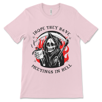 Image 5 of Funny 12 Step Shirt | Meetings In Hell