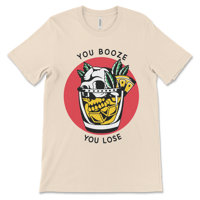 Image 4 of Alcoholics Anonymous Shirt | You Booze You Lose
