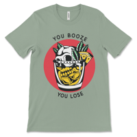 Image 5 of Alcoholics Anonymous Shirt | You Booze You Lose