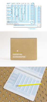 The Pro Baseball Fan's Essential Scorekeeper