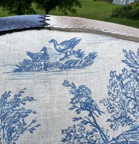 Image 8 of Blue Toile Patchwork Cowboy Hat