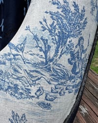 Image 9 of Blue Toile Patchwork Cowboy Hat