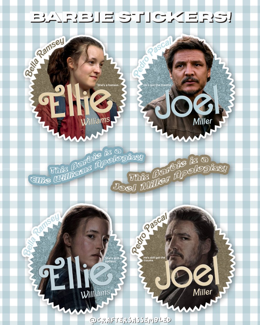 Image of Icon Tlou Stickers