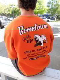Image 3 of Giddy UP Crewneck in Hunter Orange