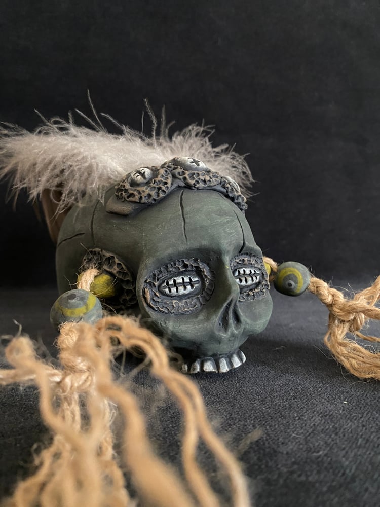 Image of 1/1 Deluxe Mini Trophy Skull (h) - US Shipping Included 