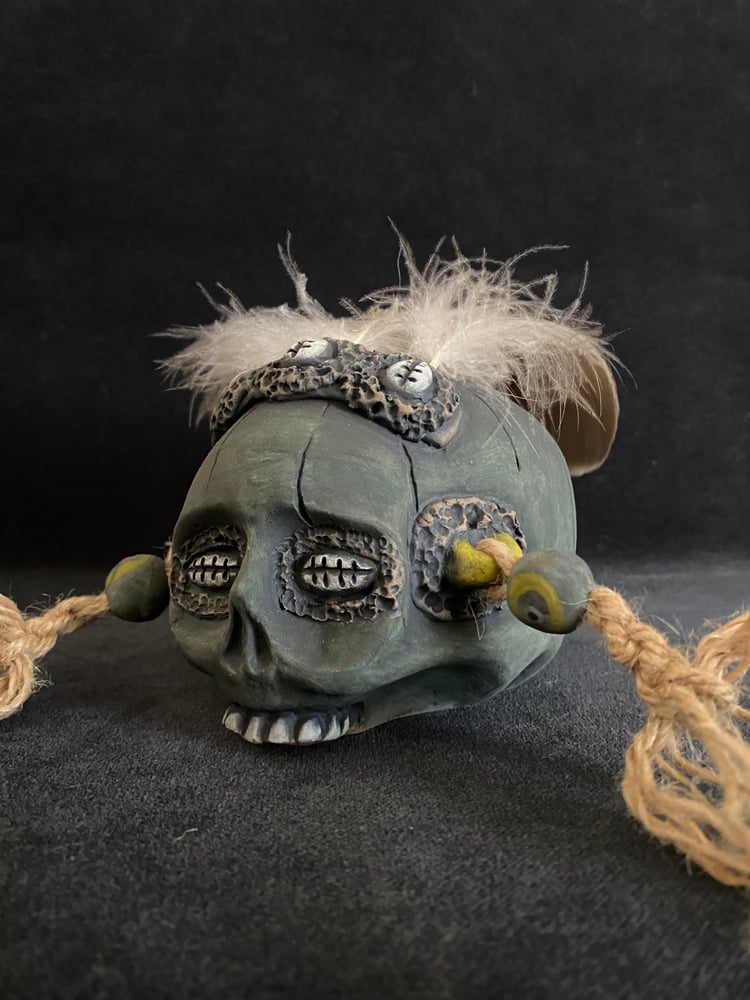 Image of 1/1 Deluxe Mini Trophy Skull (h) - US Shipping Included