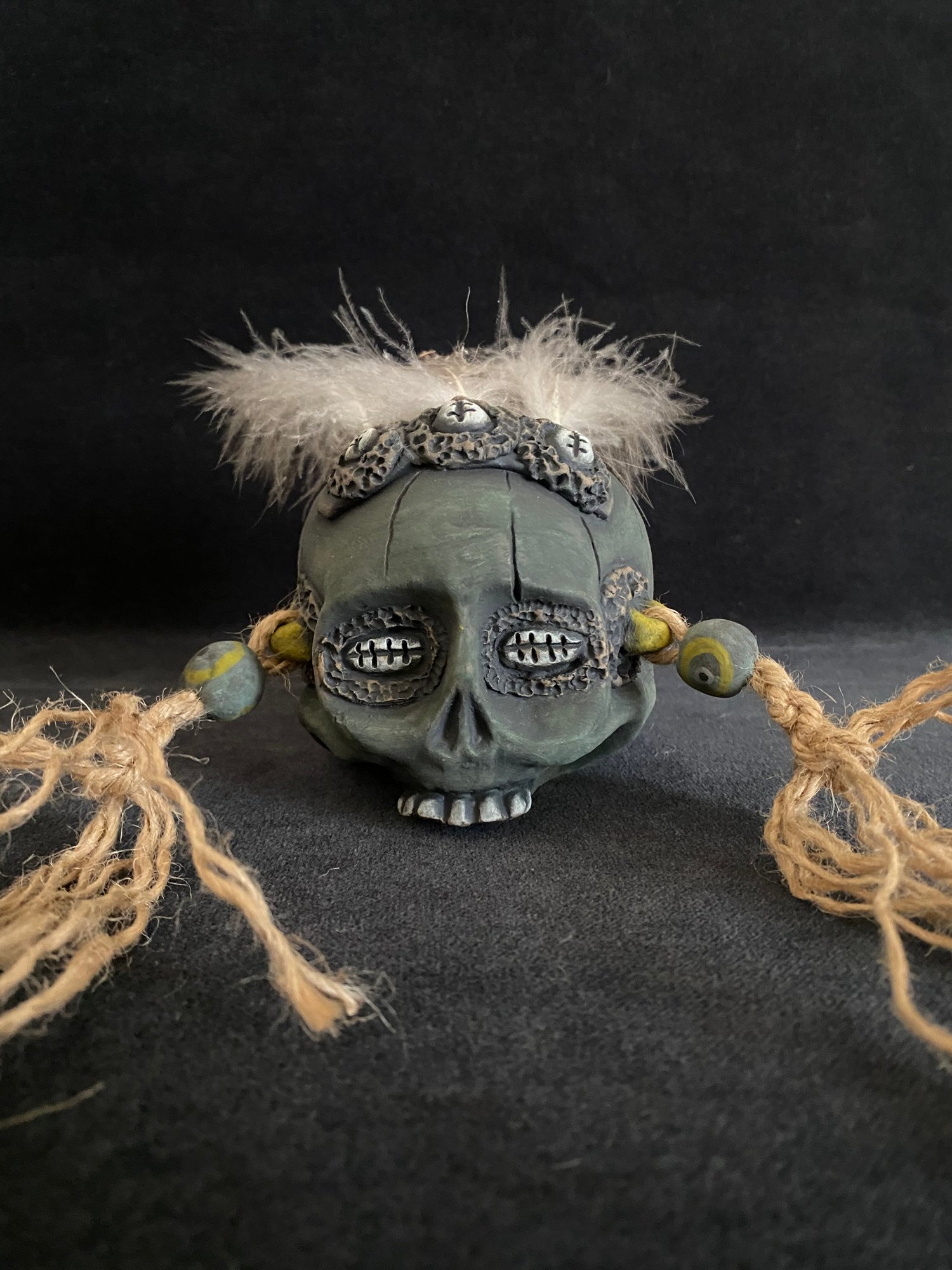 Image of 1/1 Deluxe Mini Trophy Skull (h) - US Shipping Included